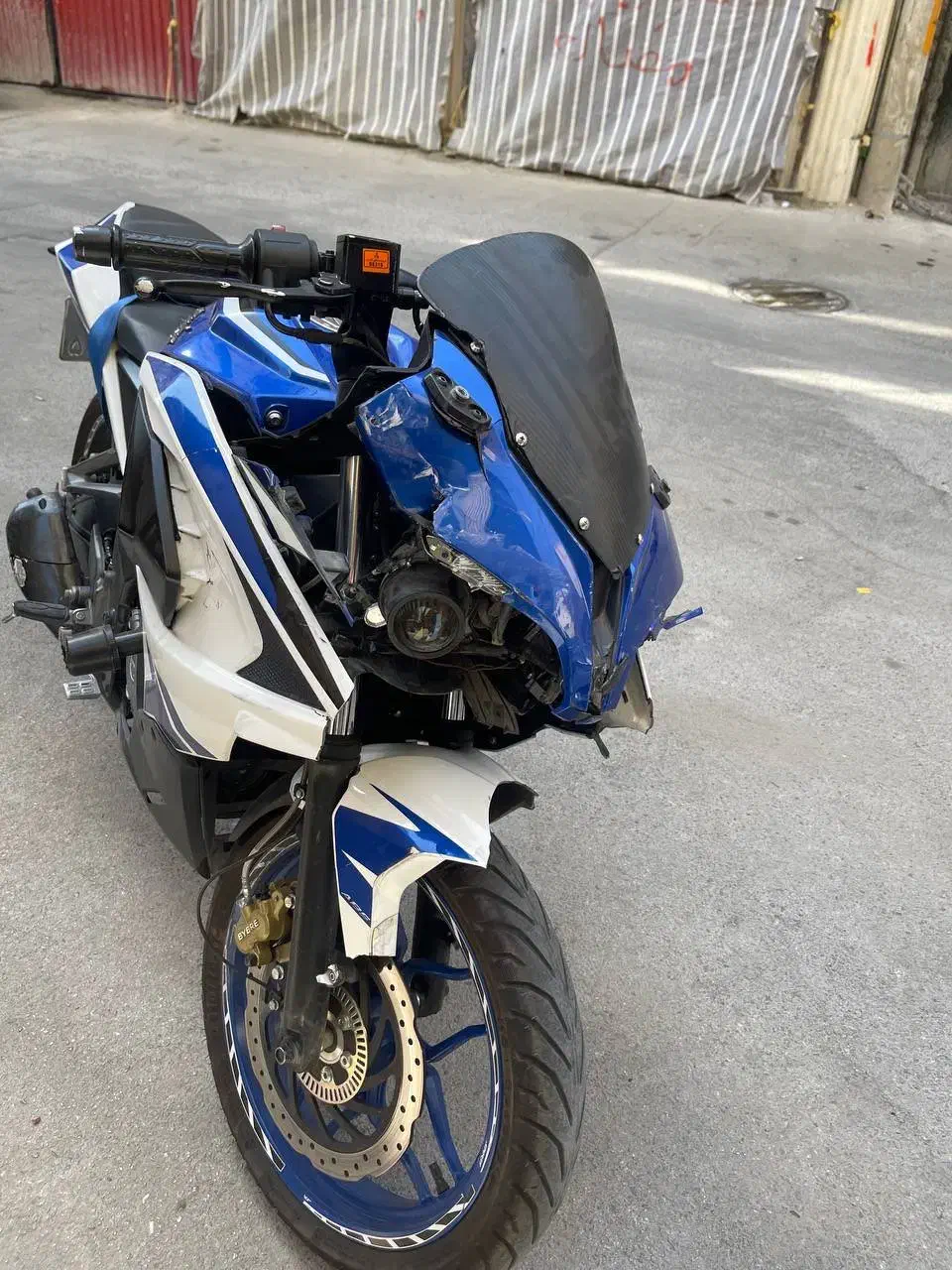 موتور rs200 پالس مدل۹۸|موتورسیکلت|اصفهان, شهرستان|دیوار