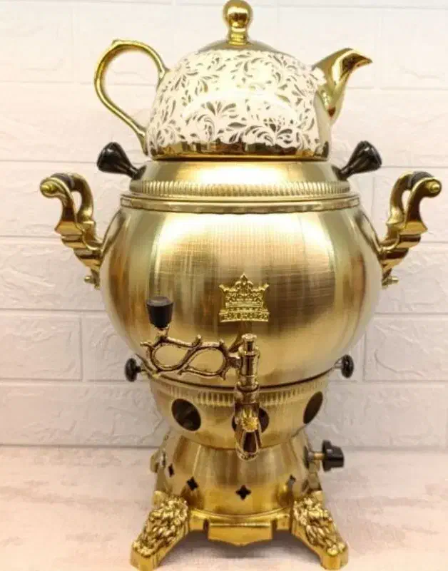 سماور گازی جدید/طرح ماربل /  سماور و کتری قوری|سماور، چای‌ساز، قهوه‌ساز|زاهدان, |دیوار