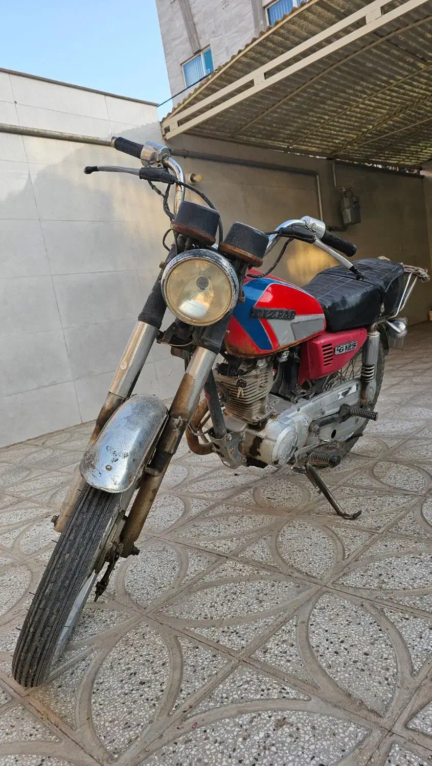 موتورسیکلت هندا(لیفان)۱۲۵مدل۸۶کاشمر|موتورسیکلت|کاشمر, |دیوار