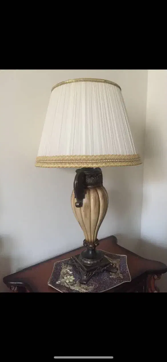 جفت آباژور رزین وارداتی|چراغ خواب و آباژور|کرج, کیانمهر|دیوار