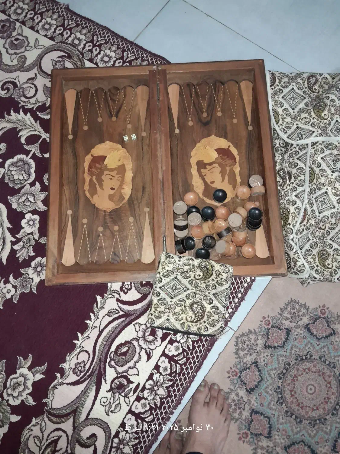 تخته نرد طرح رخ|صنایع دستی و سایر لوازم تزئینی|سنندج, |دیوار