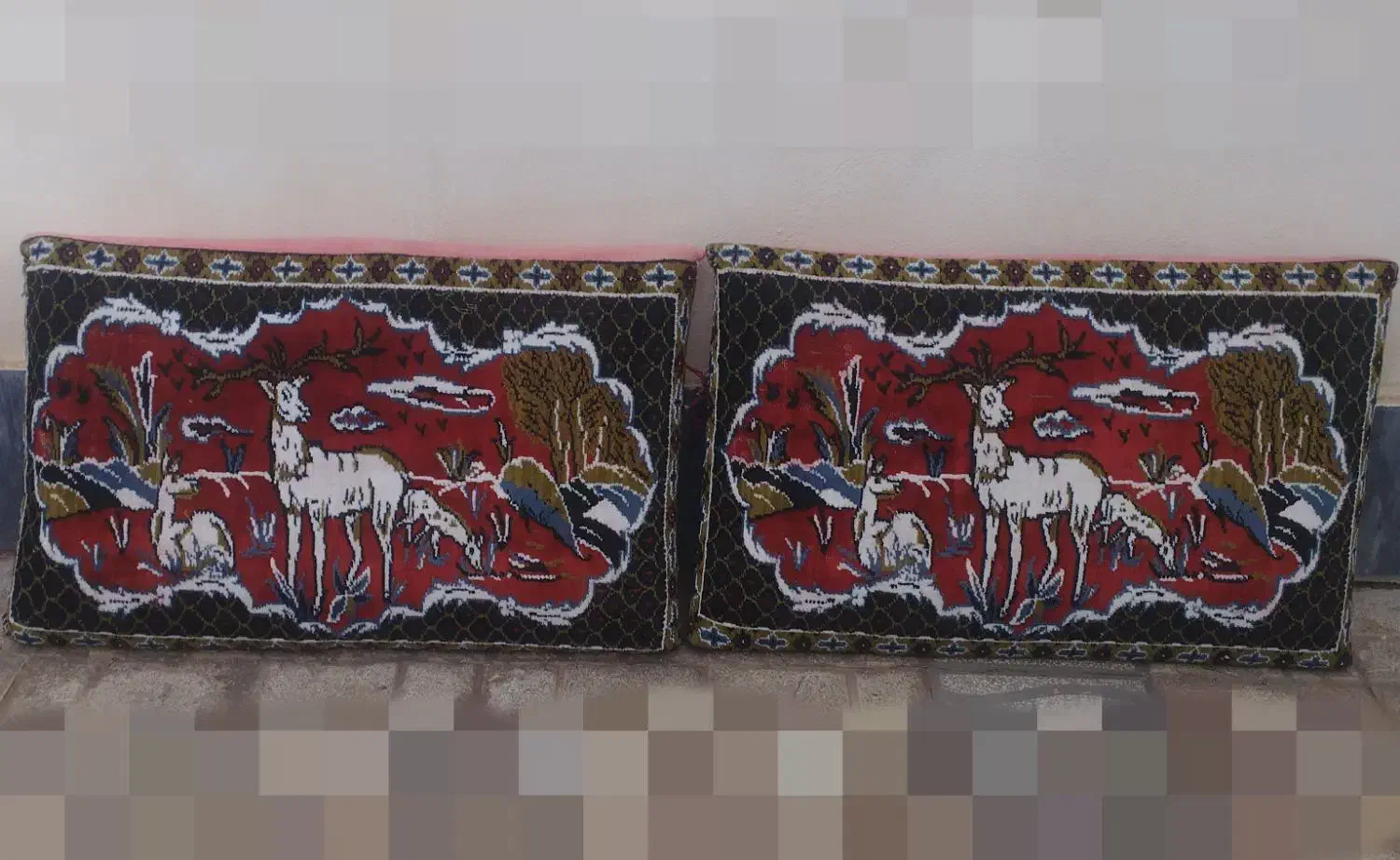 پشتی قالی|پشتی|گرمه, |دیوار