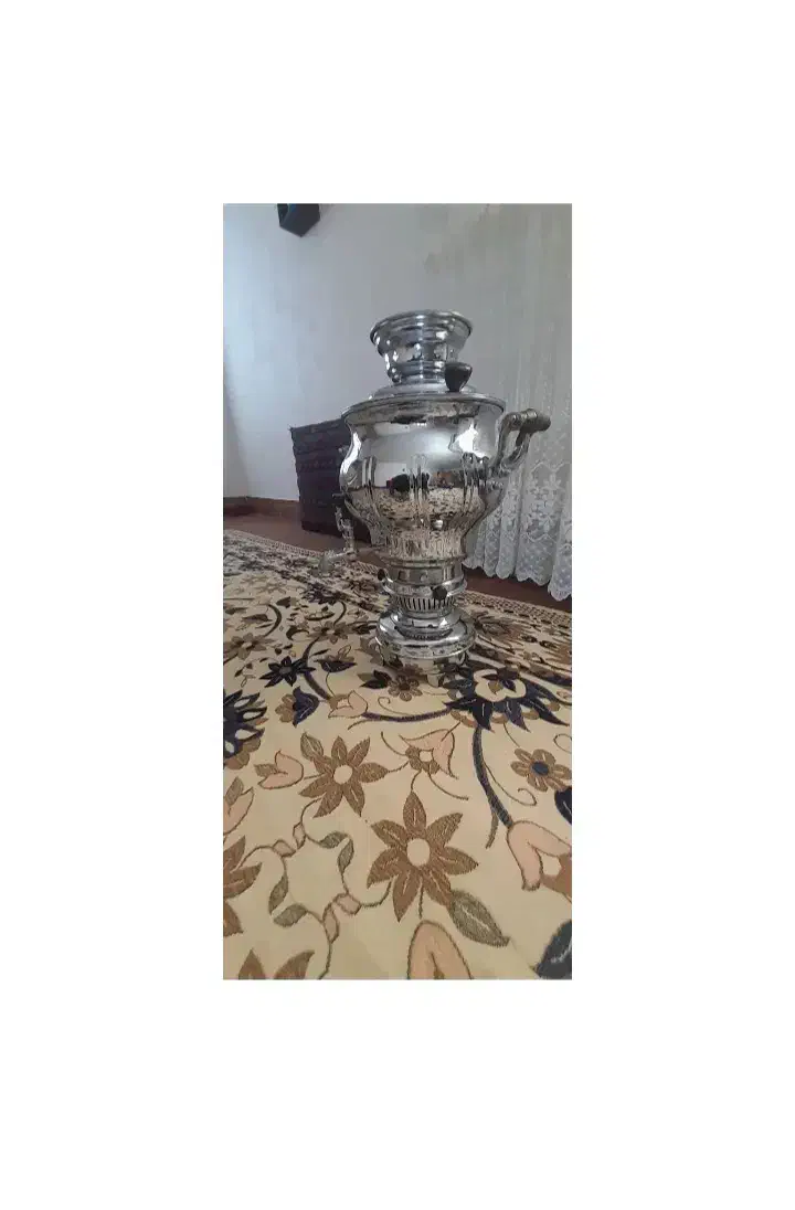 سماور‌روشن‌سالم‌یک‌بارهم‌استفاده‌نشده|سماور، چای‌ساز، قهوه‌ساز|کلاله, |دیوار