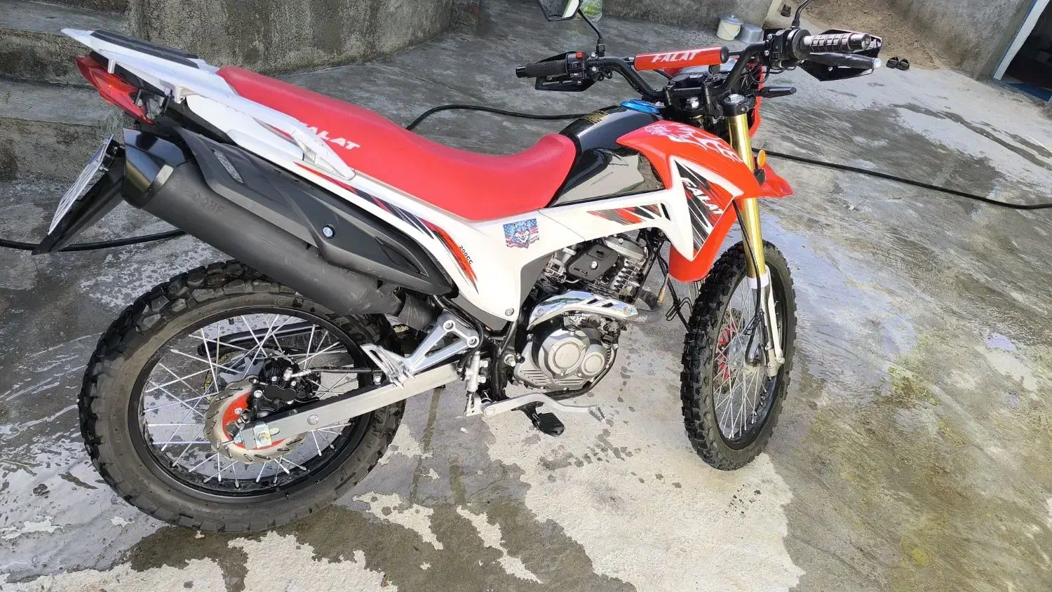 موتور تریل فلات crf200ccشرکت همتاز|موتورسیکلت|بوکان, |دیوار