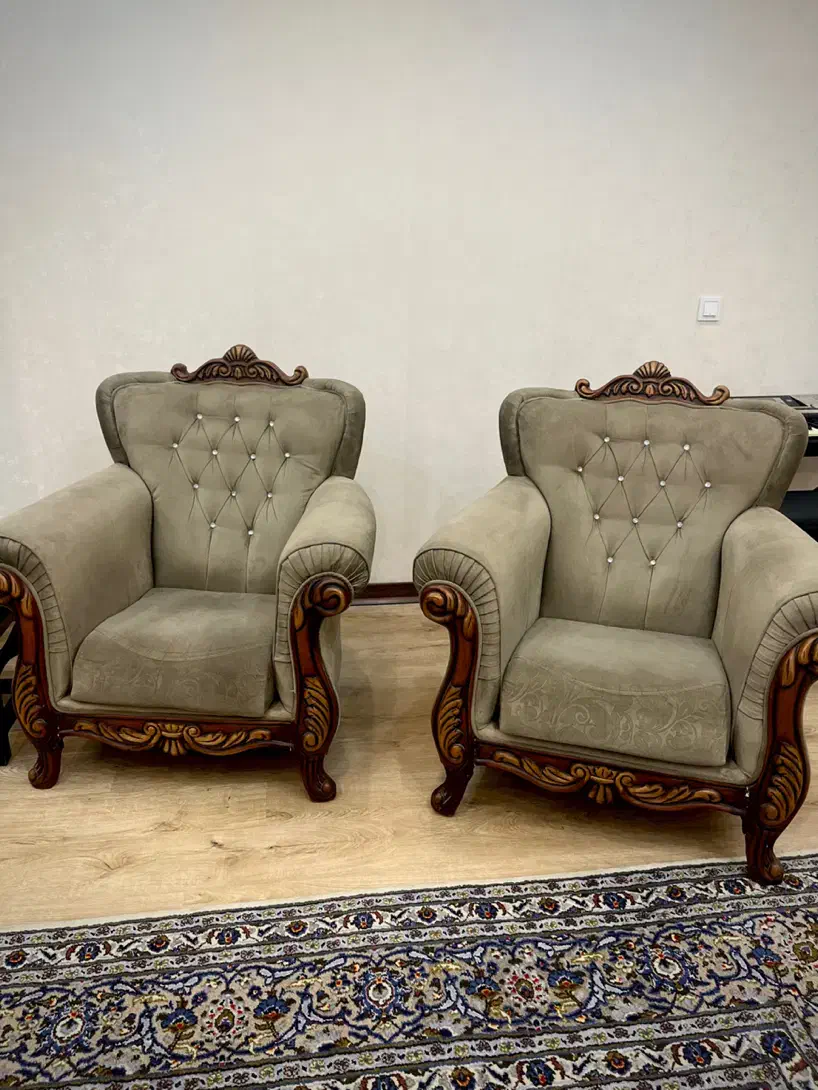 مبلمان ۷ نفره شرکتی|مبلمان خانگی و میز عسلی|سمنان, |دیوار