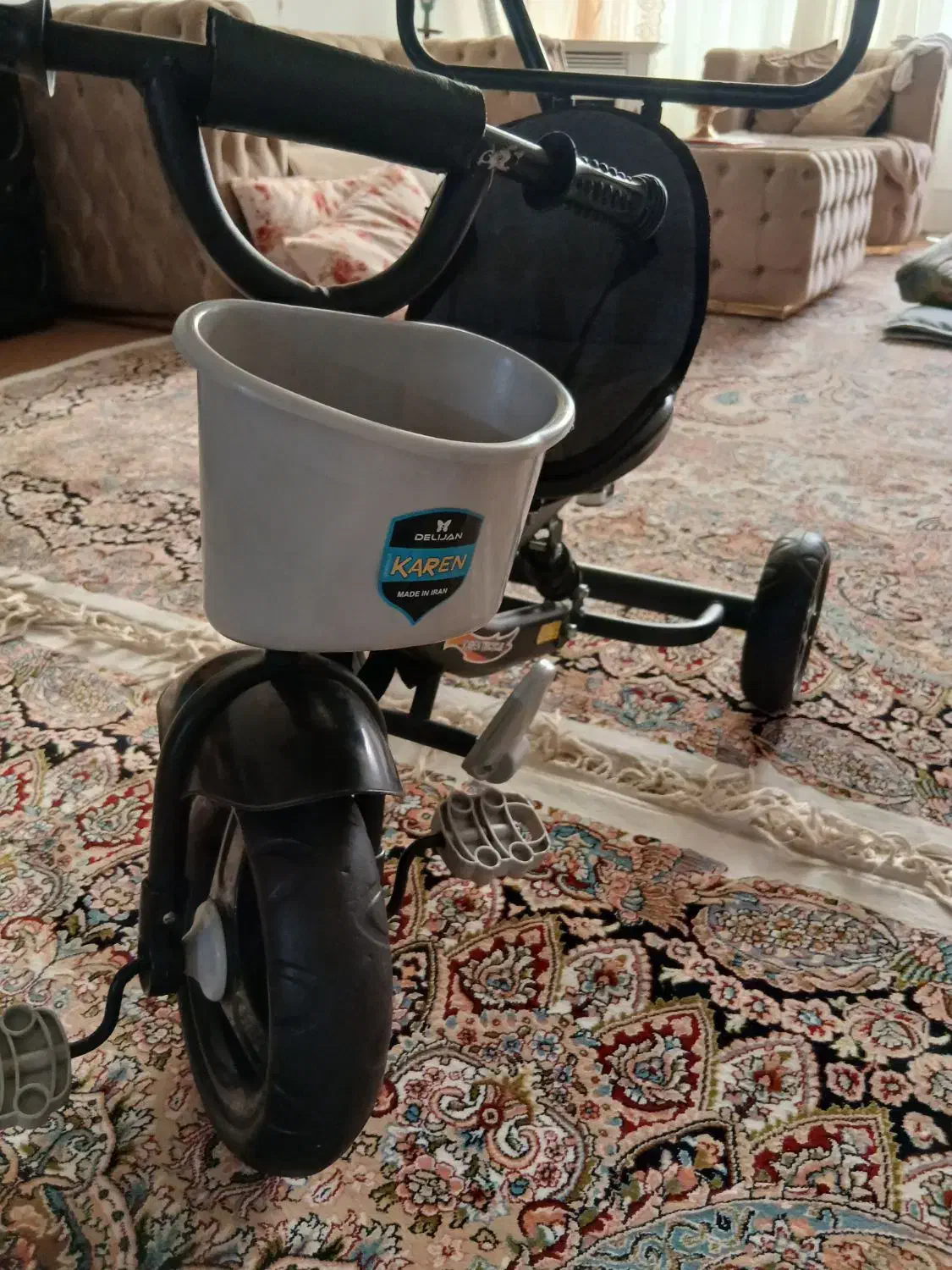 سه چرخه کودک کارن دلیجان|دوچرخه، اسکیت، اسکوتر|مشهد, شهرک مهر آباد|دیوار