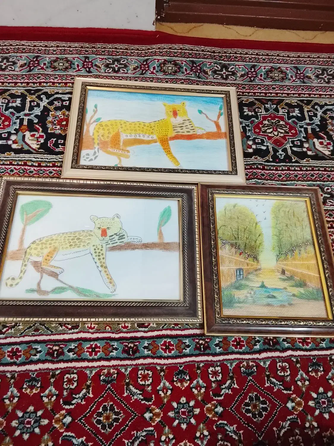 نقاشی با مداد|تابلو، نقاشی، عکس|تربت جام, فاز ۲ فرهنگیان|دیوار