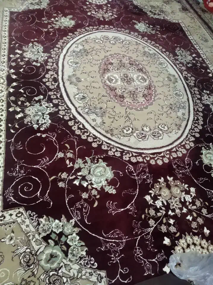 فرش زرشکی دوجفت|فرش|زابل, |دیوار