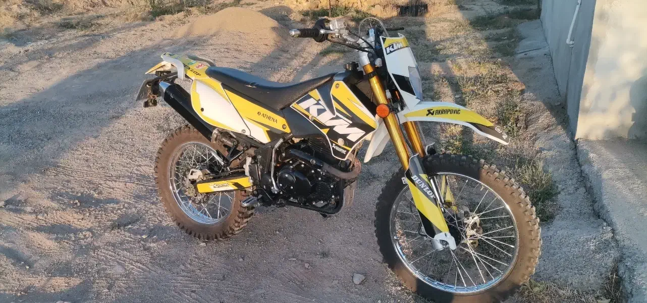 تریل فلات 250 طرح ktm|موتورسیکلت|ملایر, |دیوار