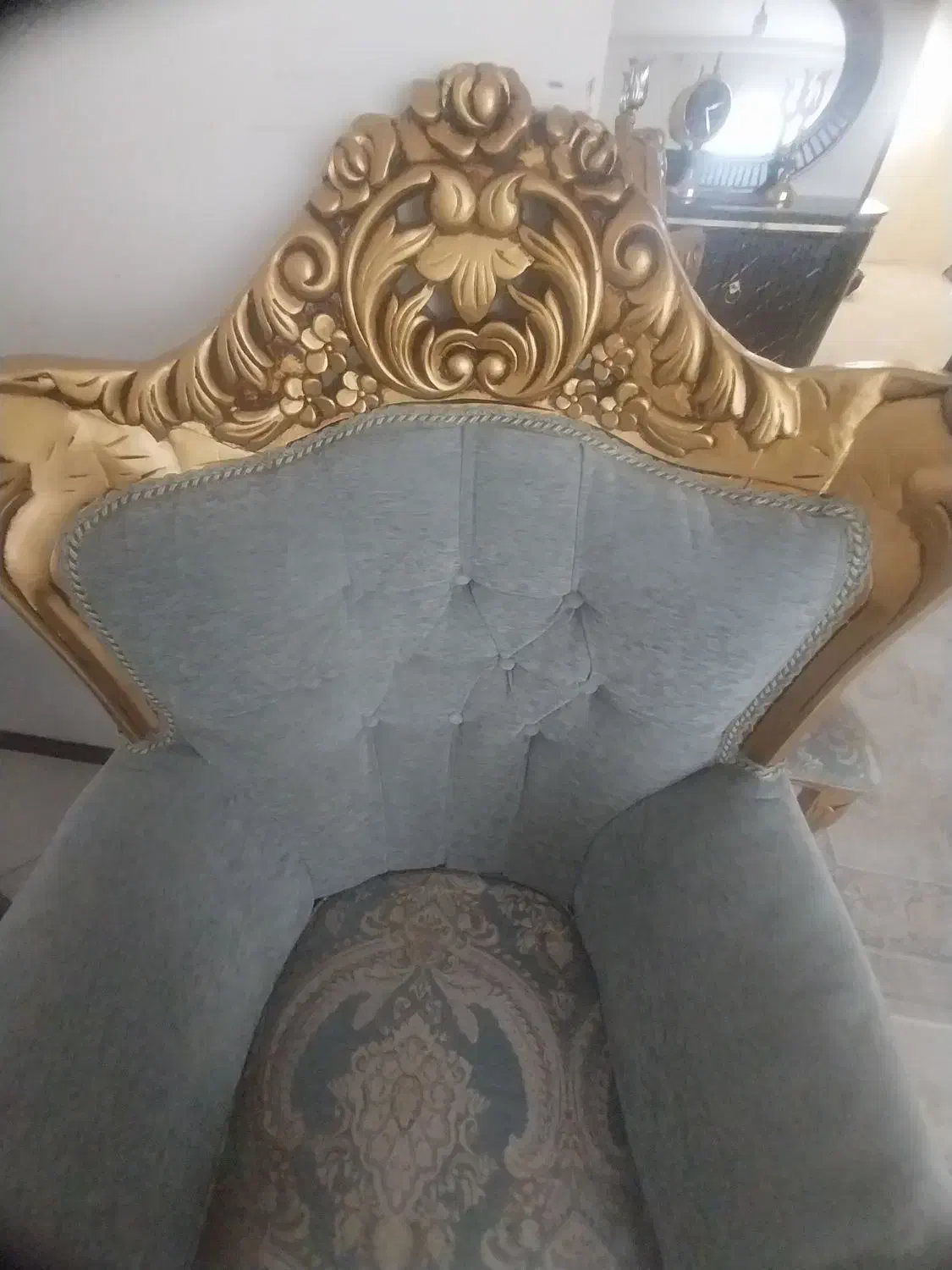 مبل سلطنتی چوب راش ۹نفره|مبلمان خانگی و میز عسلی|پاکدشت, پاکدشت (مامازند)|دیوار