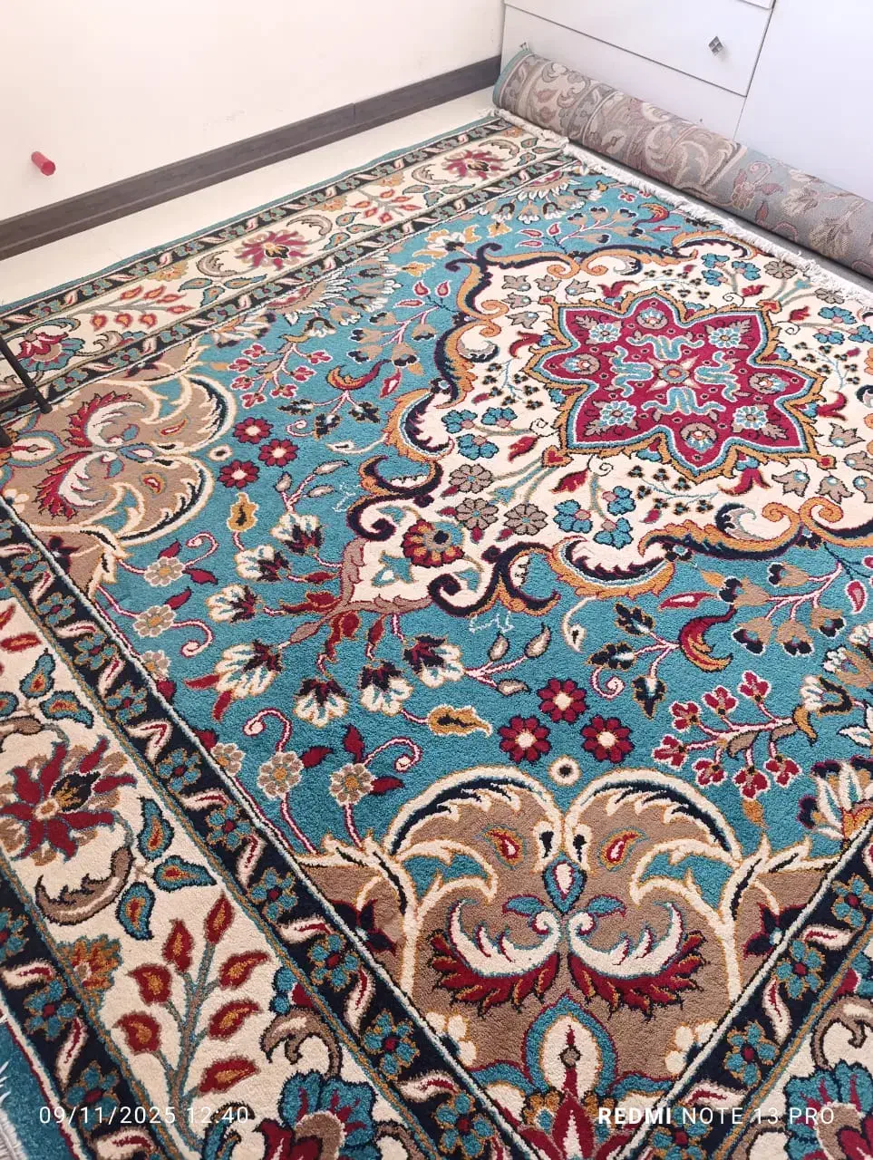 گلیم فرش شیک وسالم|گلیم، جاجیم، گبه|خرم‌آباد, |دیوار