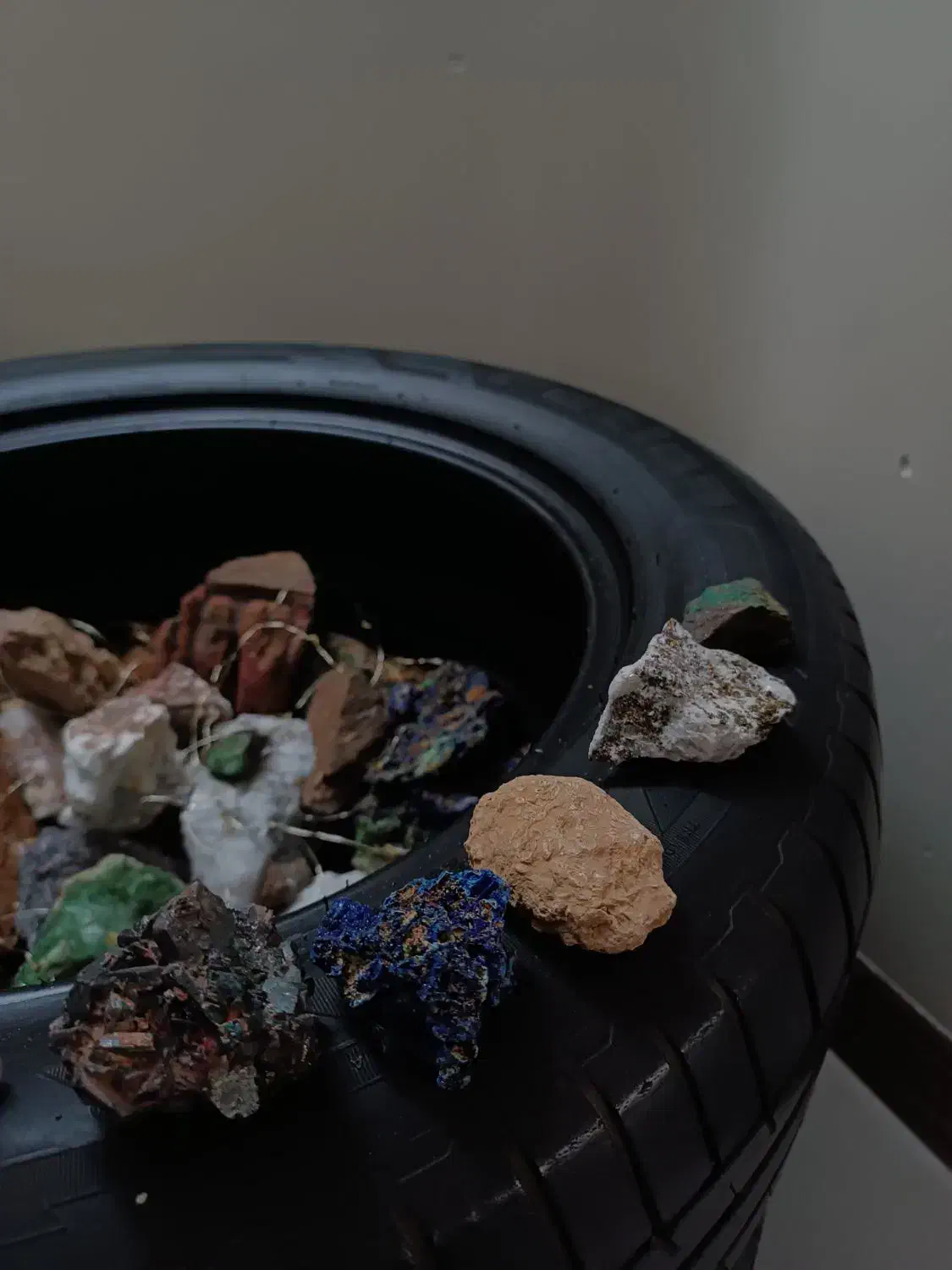 کلکسیون سنگ های زینتی و فسیل صدف و حلزون دریایی|کلکسیون و سرگرمی|اصفهان, جلالیه|دیوار