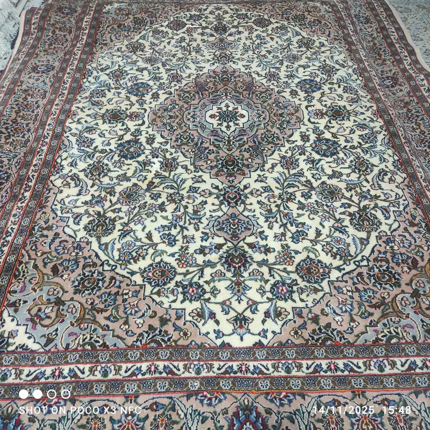 فرش دستبافت ۹متری درحدنو|فرش|کرمانشاه, |دیوار