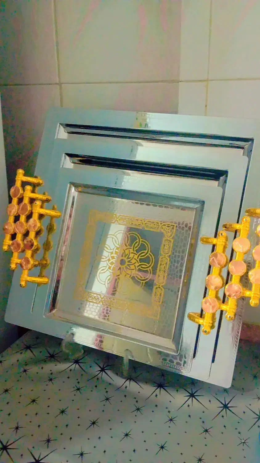 سینی شیک|ظروف سرو و پذیرایی|جوانرود, |دیوار