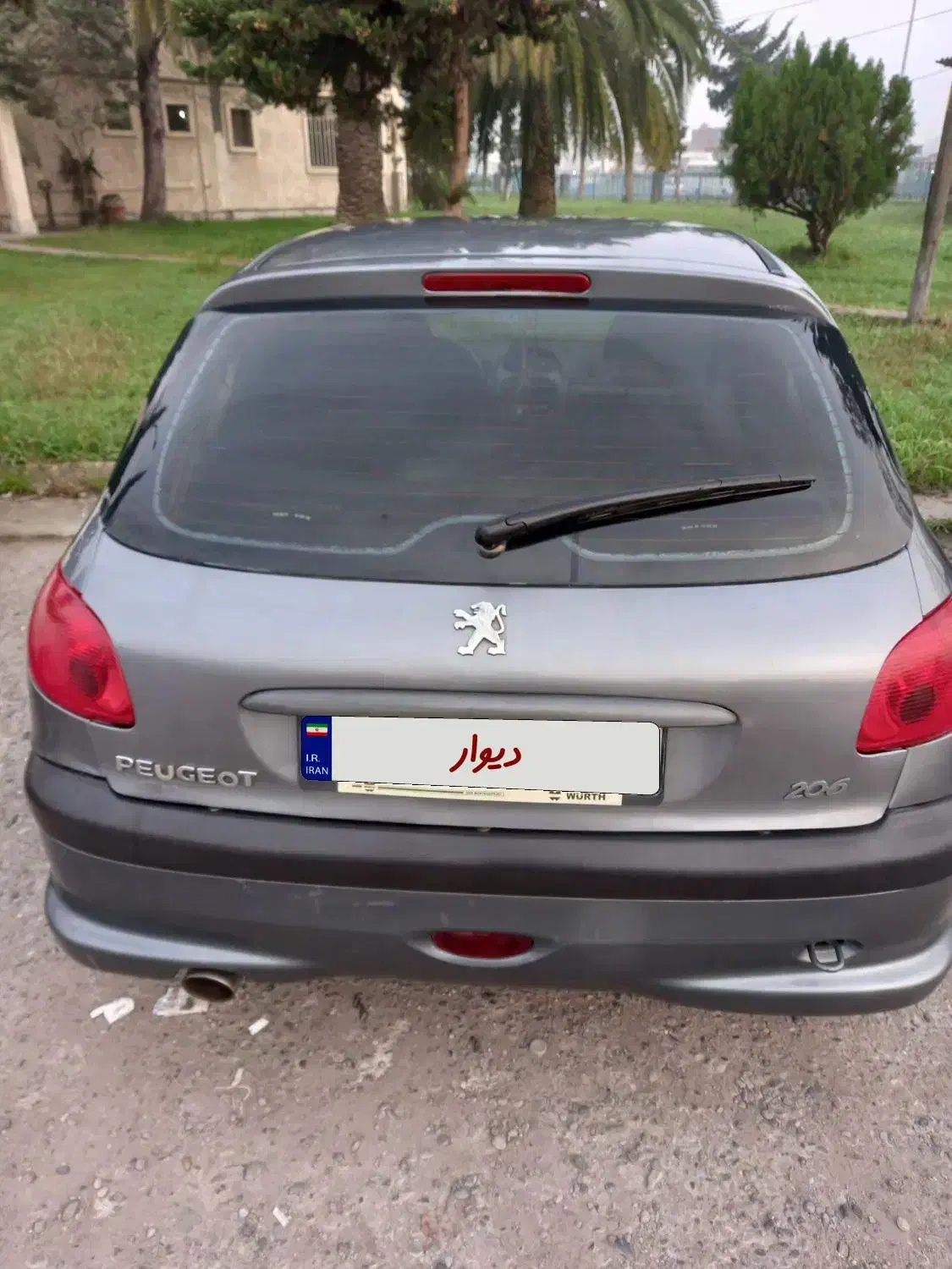 پژو۲۰۶تیپ دو|خودرو سواری و وانت|رشت, کوی امام رضا|دیوار