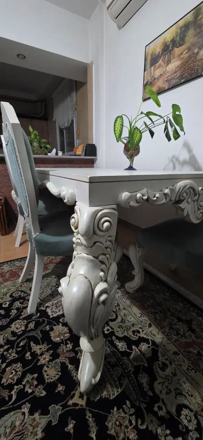 میز ناهارخوری خوری|میز و صندلی غذاخوری|ساری, |دیوار