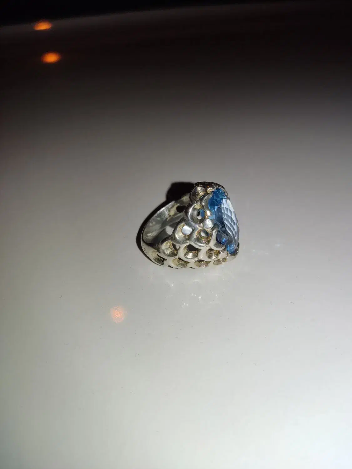 انگشتر توپاز سوئیسی اصلی|جواهرات|قم, بیست متری ولیعصر|دیوار