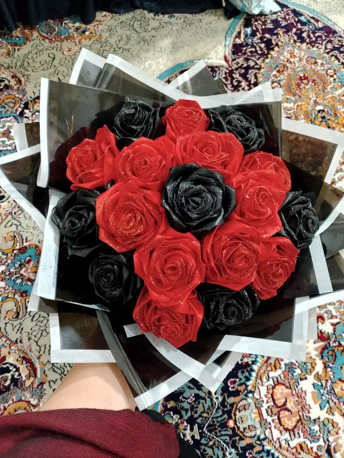 گل روبانی|گل مصنوعی|خرمدره, |دیوار