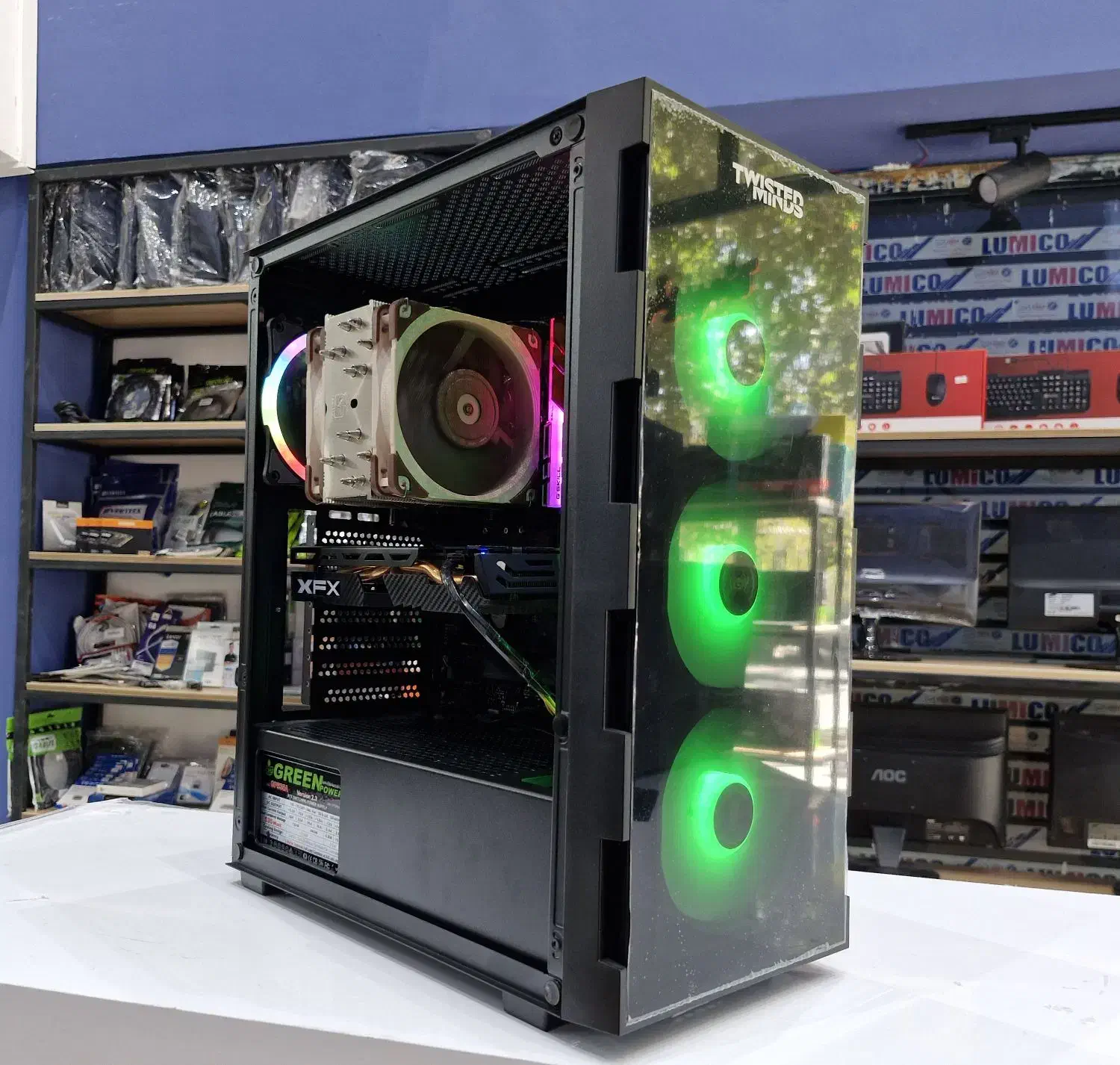 کیس گیمینگ با Cpu i7 نسل ۹ سری k با  گرافیک ۸ گیگ|رایانه رومیزی|بجنورد, |دیوار