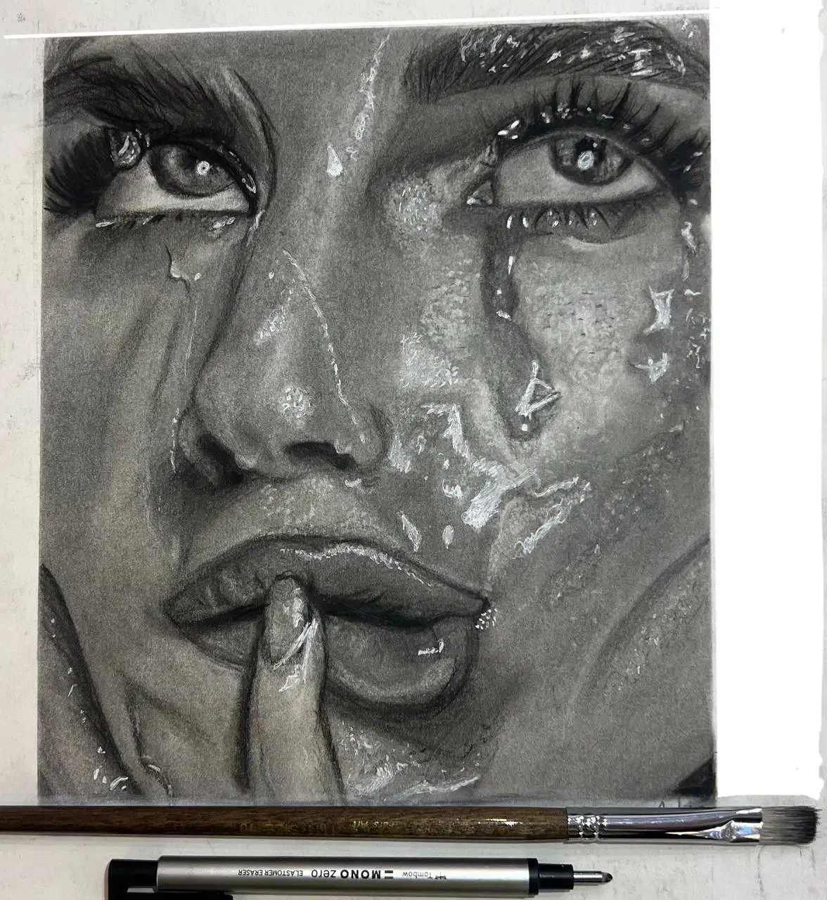 سفارش طراحی پرتره سیاه قلم|تابلو، نقاشی، عکس|تبریز, |دیوار