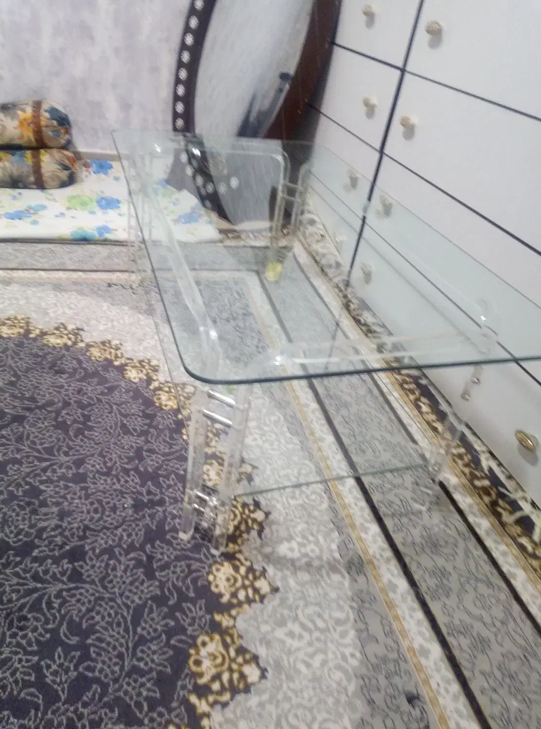 میز عسلی شیشه ای|مبلمان خانگی و میز عسلی|کرمانشاه, |دیوار