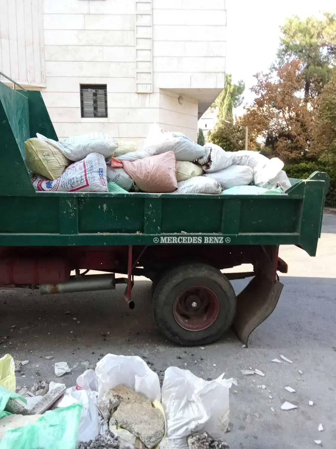 بابکت حمل نخاله فنداسیون|خدمات حمل و نقل|شیراز, فرگاز|دیوار