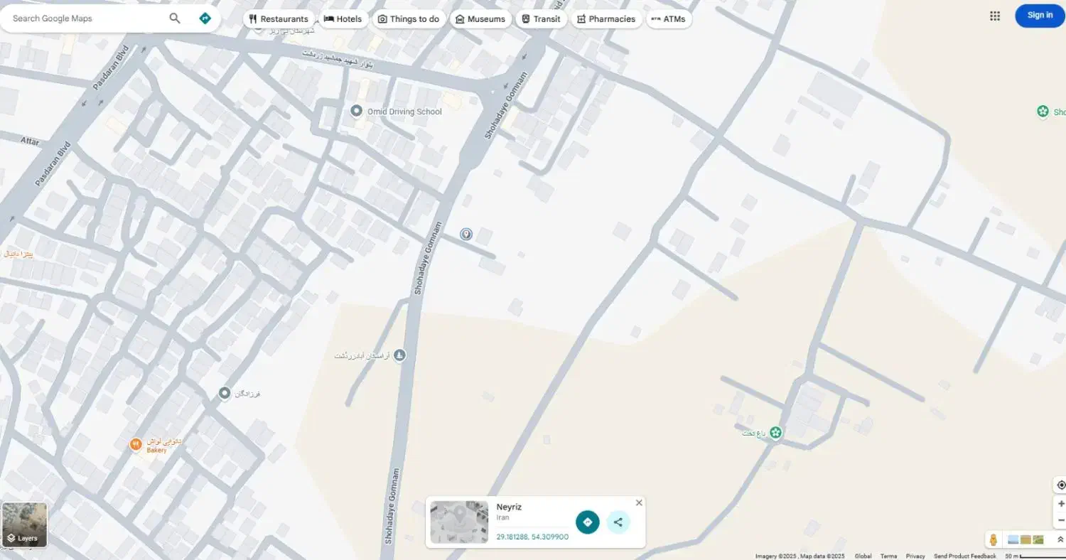 زمین مسکونی|فروش زمین و ملک کلنگی|نیریز, |دیوار