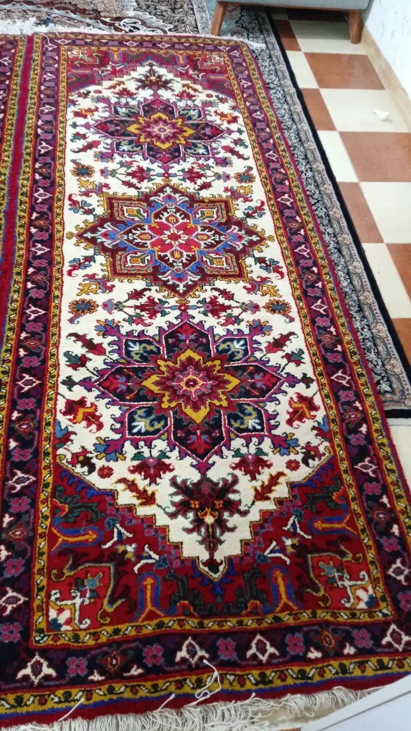 قالیچه دستبافت هریس|فرش|اسلامشهر, شهرک سعیدیه|دیوار