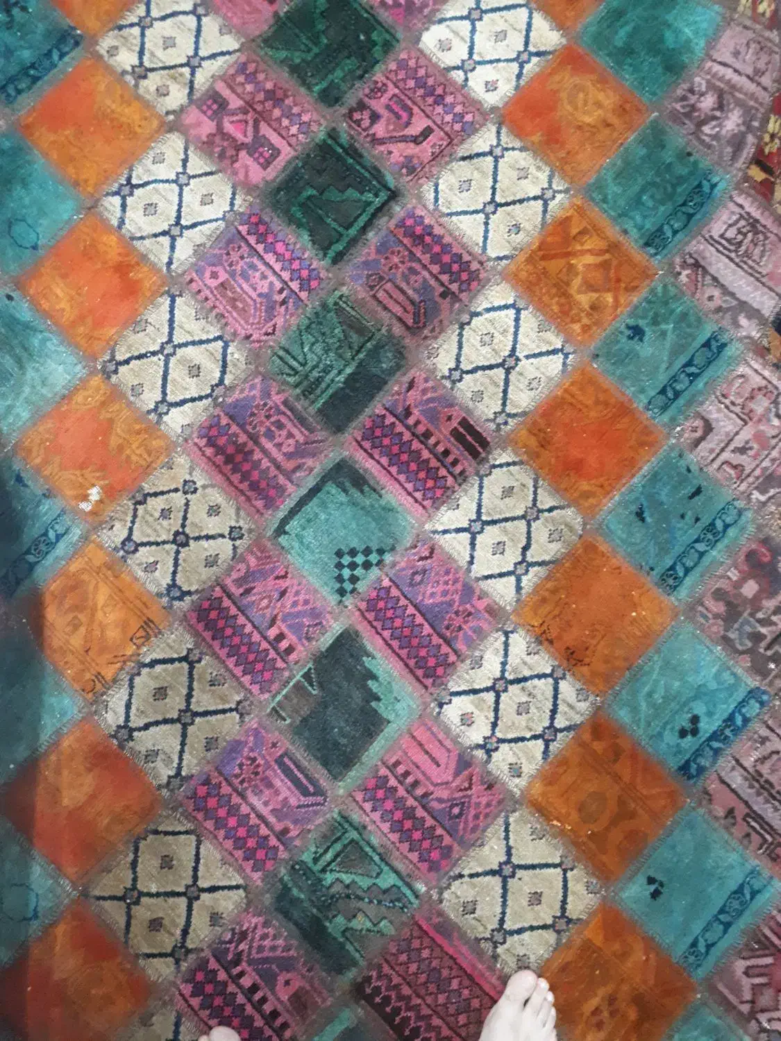 فرش چل تکه|فرش|تهران, جهاد|دیوار