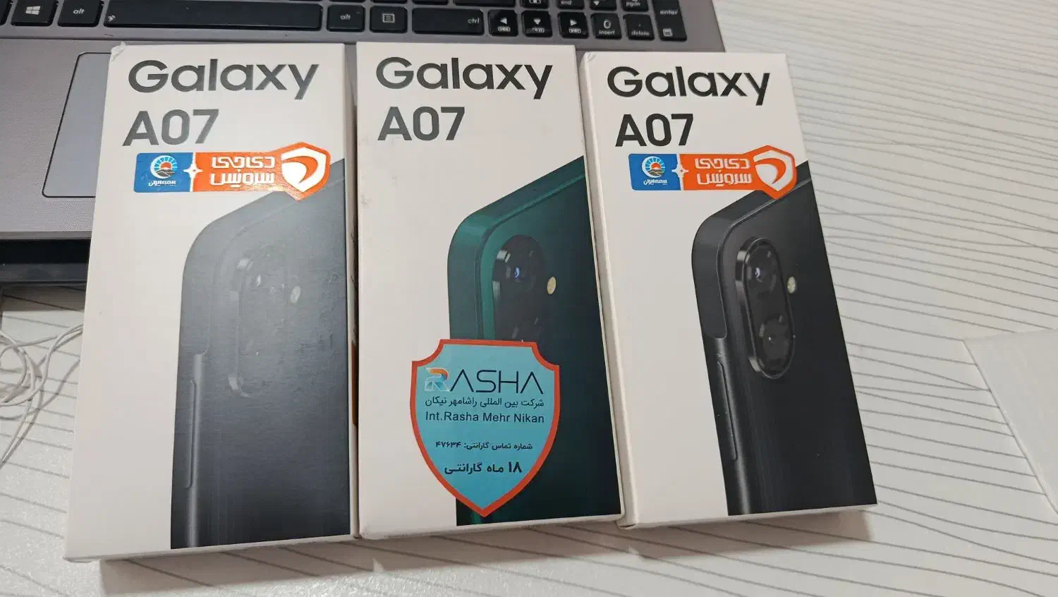سامسونگ A07 رم ۴/۶۴  اکبند و پلمپ ۱۸ گارانتی|موبایل|ارومیه, |دیوار