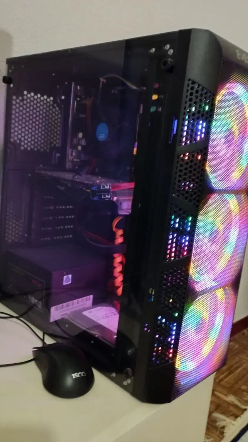 کیس گیمینگ نسل 9|رایانه رومیزی|سراب, |دیوار