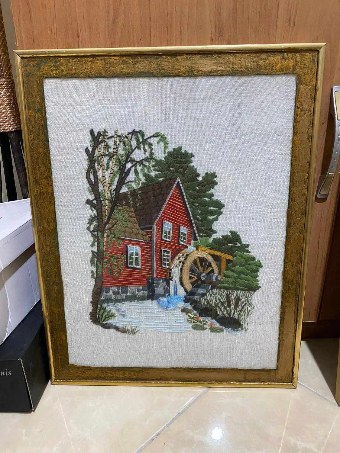 ۲ عدد تابلو گلدوزی مدرن|تابلو، نقاشی، عکس|تهران, شهرک پاسداران|دیوار