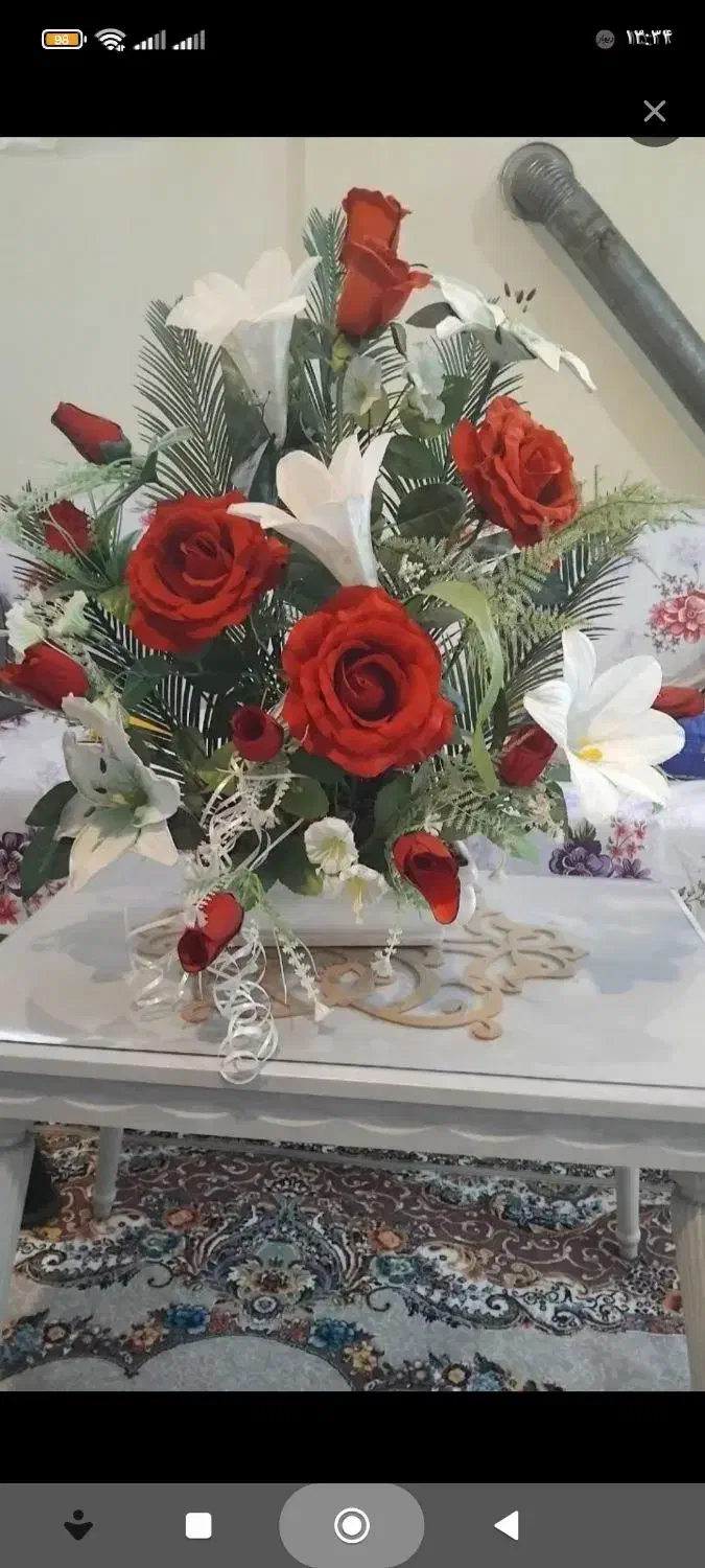 گل خوشرنگ و نو|گل مصنوعی|مرند, |دیوار