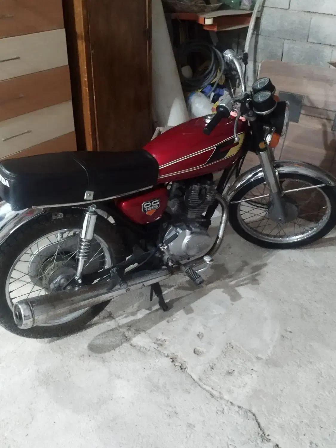 سی جی ۱۲۵ دولوکس|موتورسیکلت|بندر کنگان, |دیوار