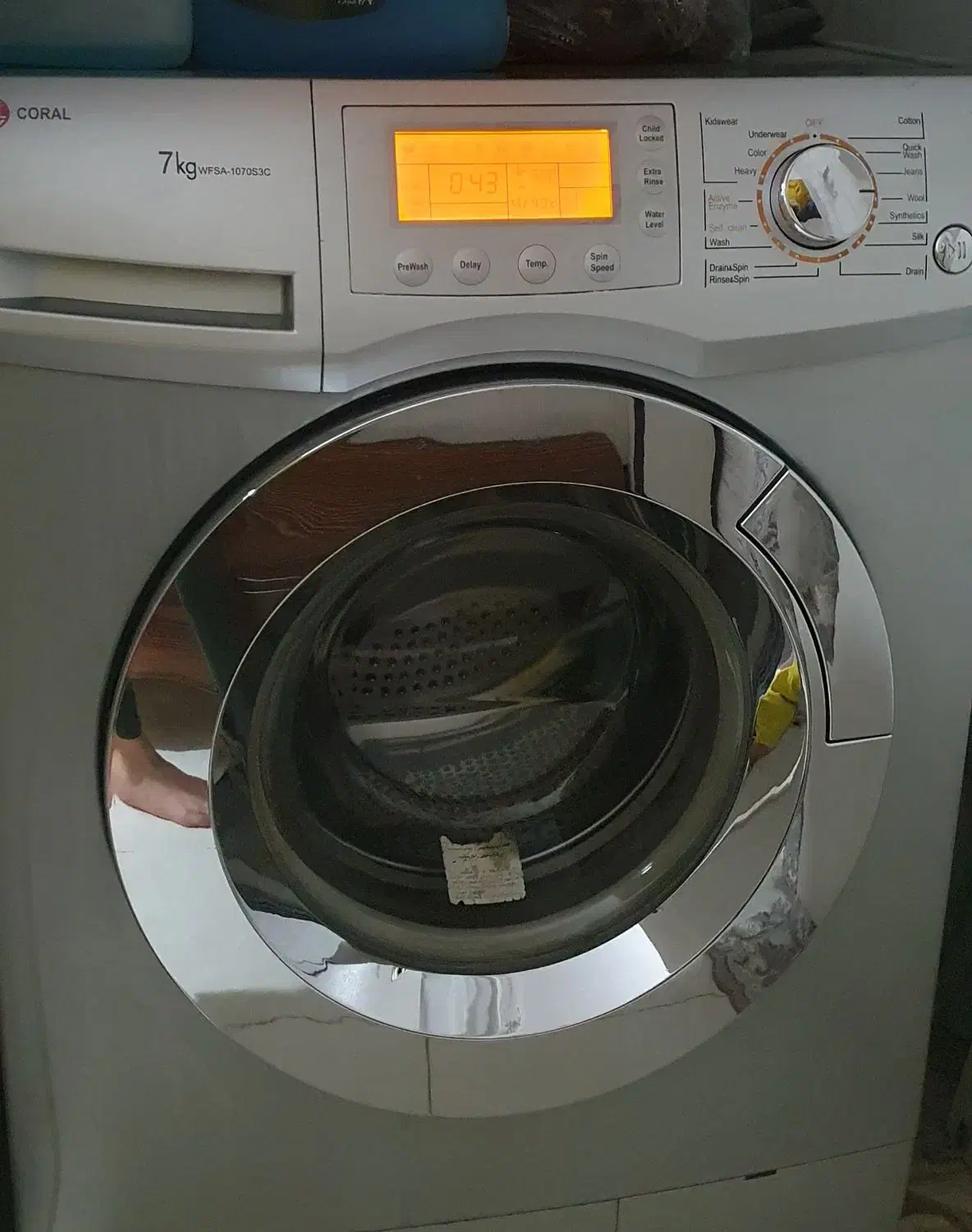 لباسشویی coral|ماشین لباسشویی و خشک‌کن لباس|فولادشهر, مسکن مهر فولادشهر|دیوار