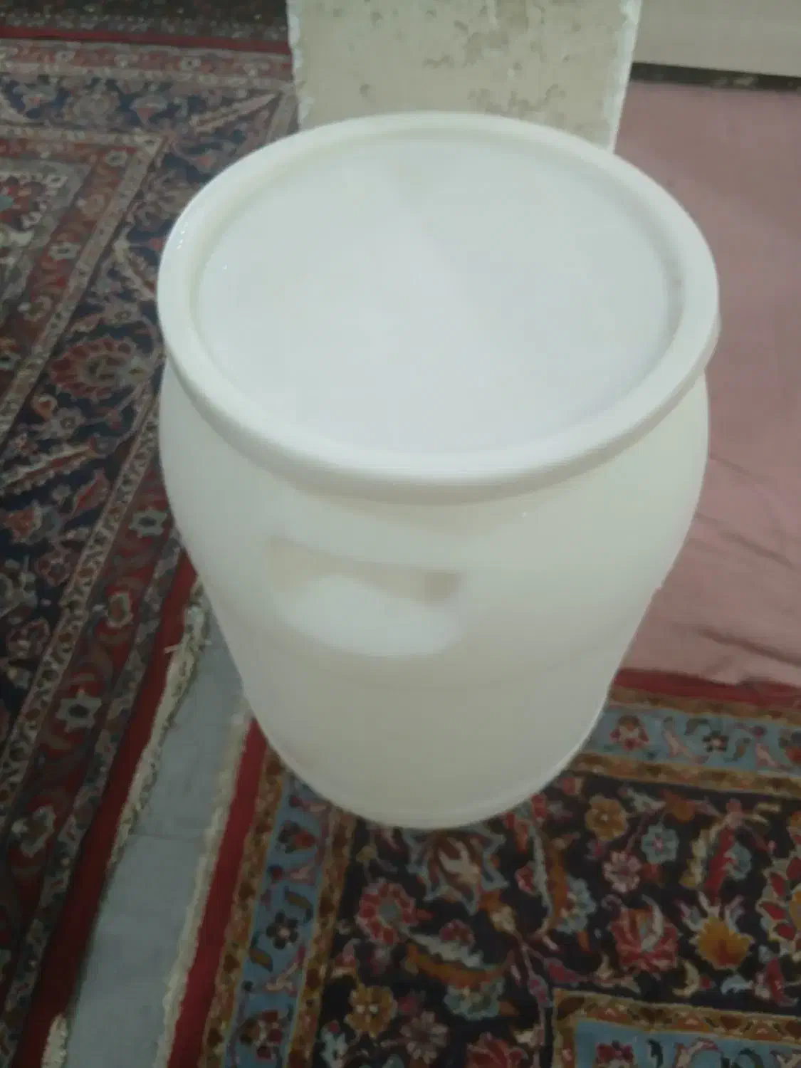 بشکه دبه ۶۰ لیتر ی همراه بادرب|ظروف نگهدارنده، پلاستیکی، یک‌بارمصرف|اهواز, آسیاباد|دیوار