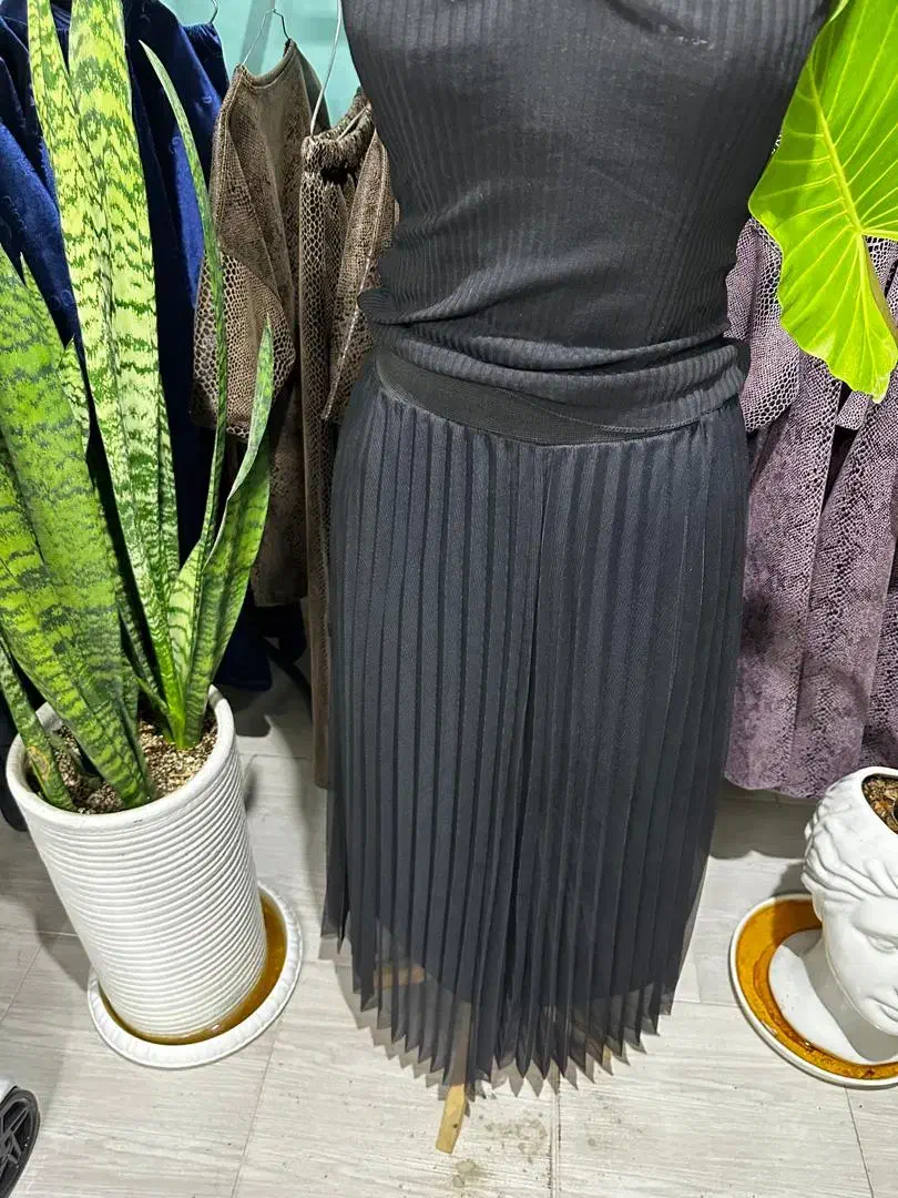 دامن حریر پلیسه پیلیسه|لباس|ری, امین آباد|دیوار