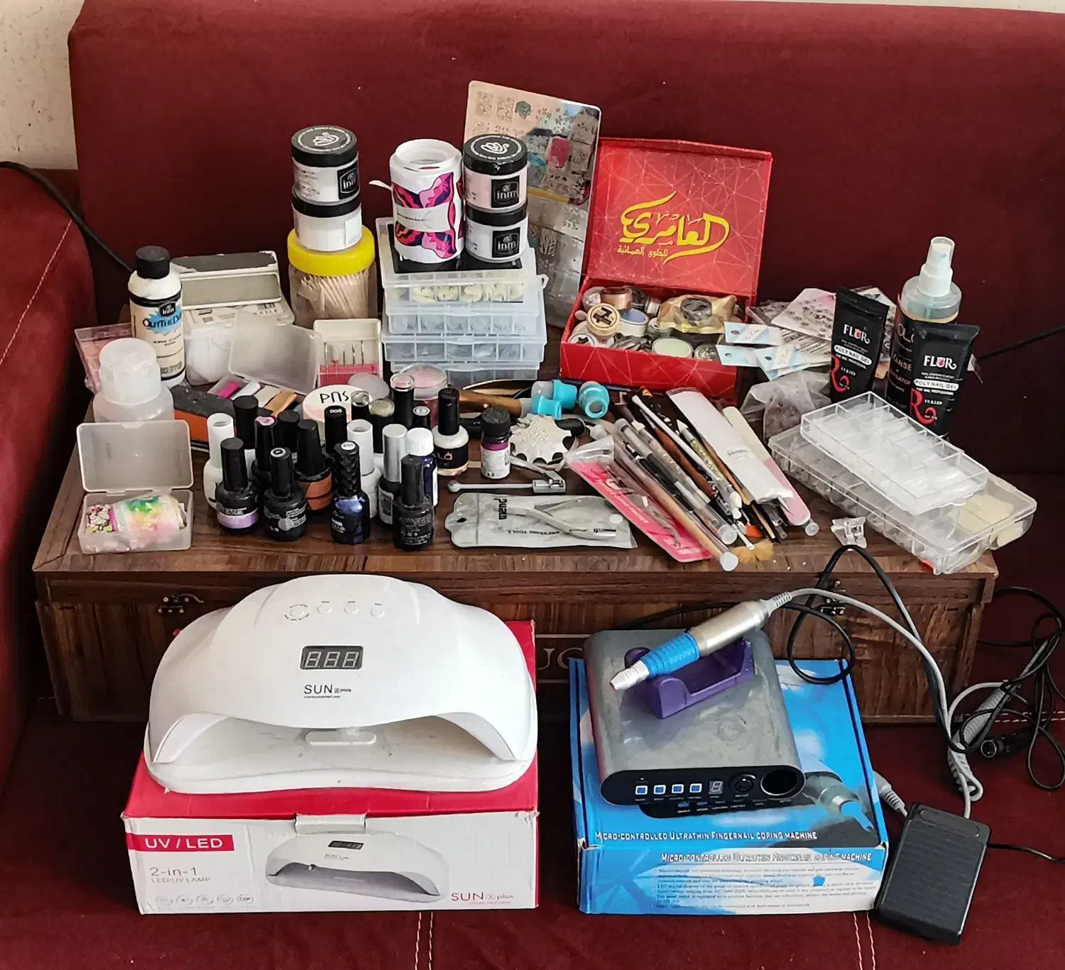 لوازم کاشت ناخن|آرایشی، بهداشتی، درمانی|شیراز, فرگاز|دیوار