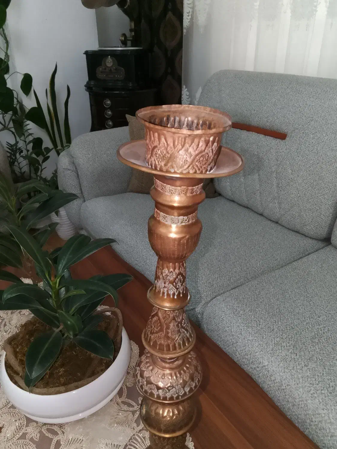 فروش قلیان آنتیک قدیمی|کلکسیون اشیاء عتیقه|مراغه, |دیوار