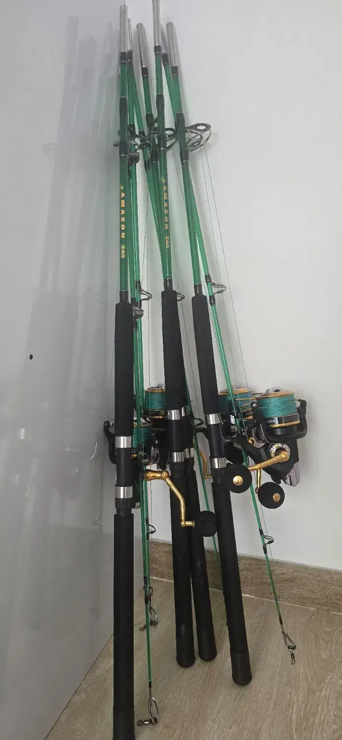 چوب و چرخ ماهیگیری|ماهیگیری|مهاباد (آذربایجان غربی), |دیوار