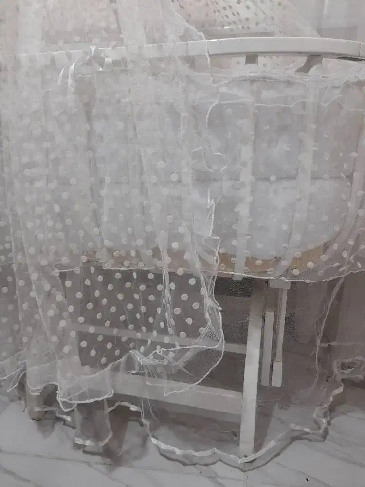 تخت نوزاد کنار مادر کاملا چوب مدل ترک|اسباب و اثاث بچه|رشت, بوسار|دیوار