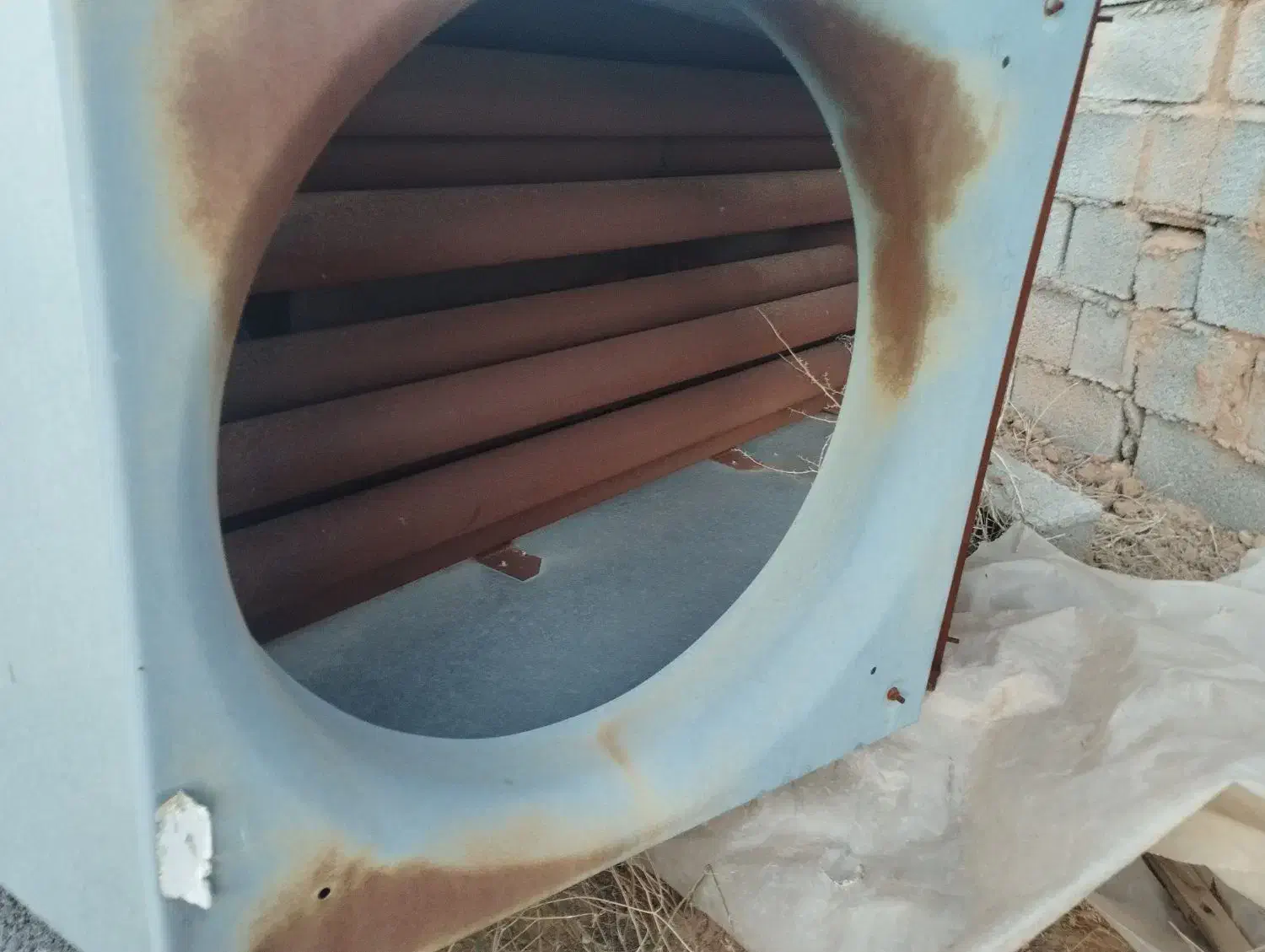 هیتر دو فنه گلخانه ای|بخاری، هیتر، شومینه|کرمان, |دیوار