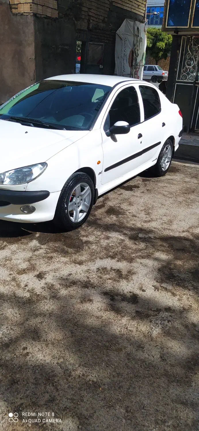 206 اسی وی یک مدل 88|خودرو سواری و وانت|مشهد, سپاد|دیوار