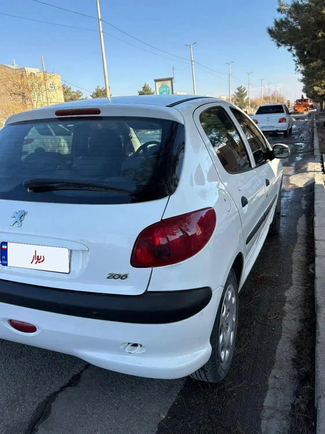 ۲۰۶ مدل ۹۵|خودرو سواری و وانت|آباده, |دیوار