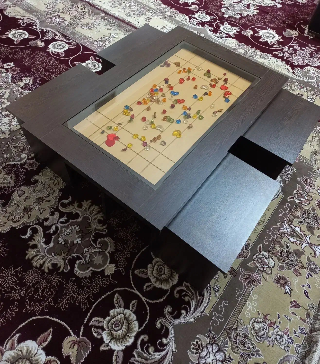 میز و گل میز MDF ویترین دار درحدنو آکبند|مبلمان خانگی و میز عسلی|شیراز, شهرک مطهری|دیوار