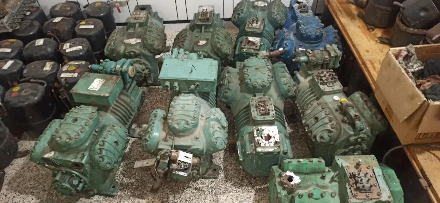 ۱۰ عدد کمپرسور بیتزر|ماشین‌آلات صنعتی|تهران, هلال احمر|دیوار