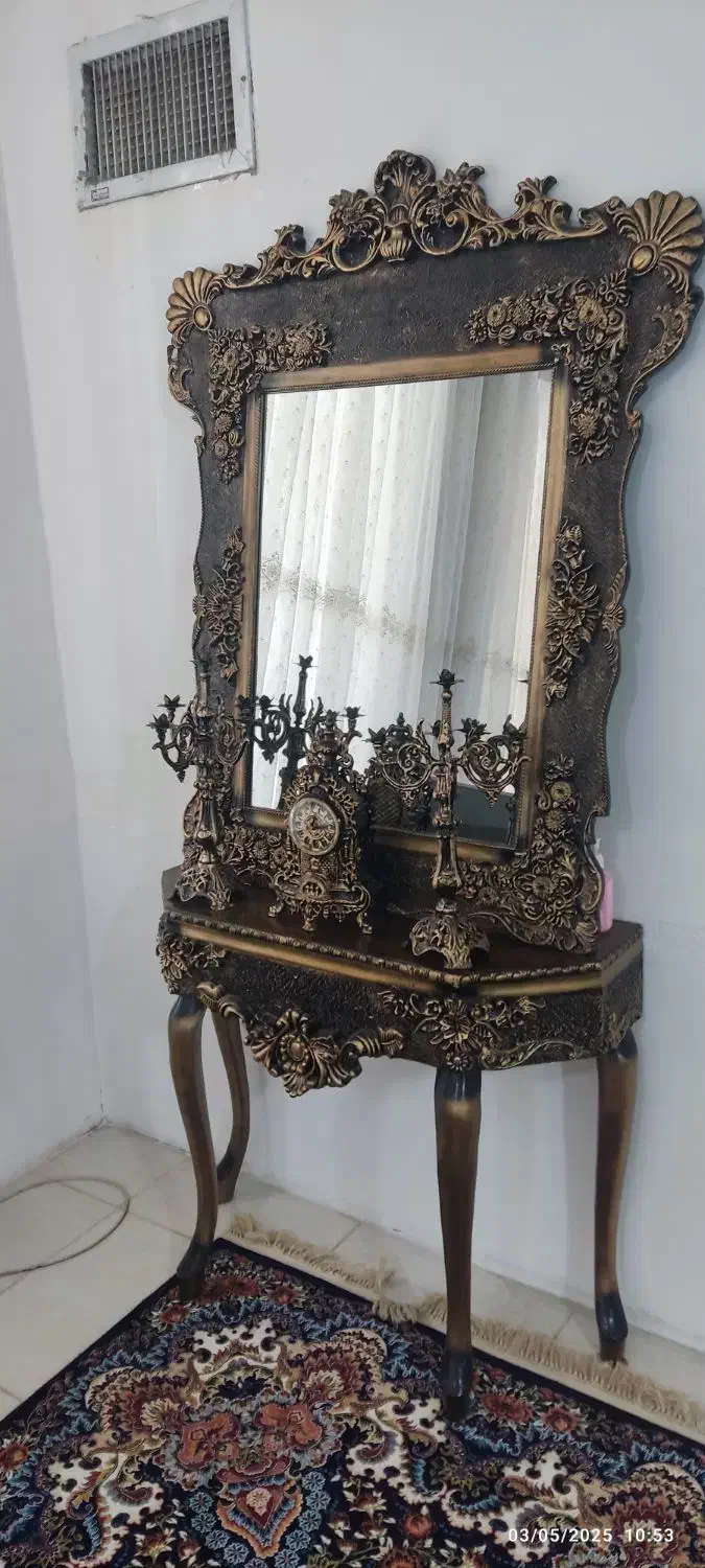 آینه و شمعدان|بوفه، ویترین، کنسول|اندیشه, اندیشه فاز ۱|دیوار