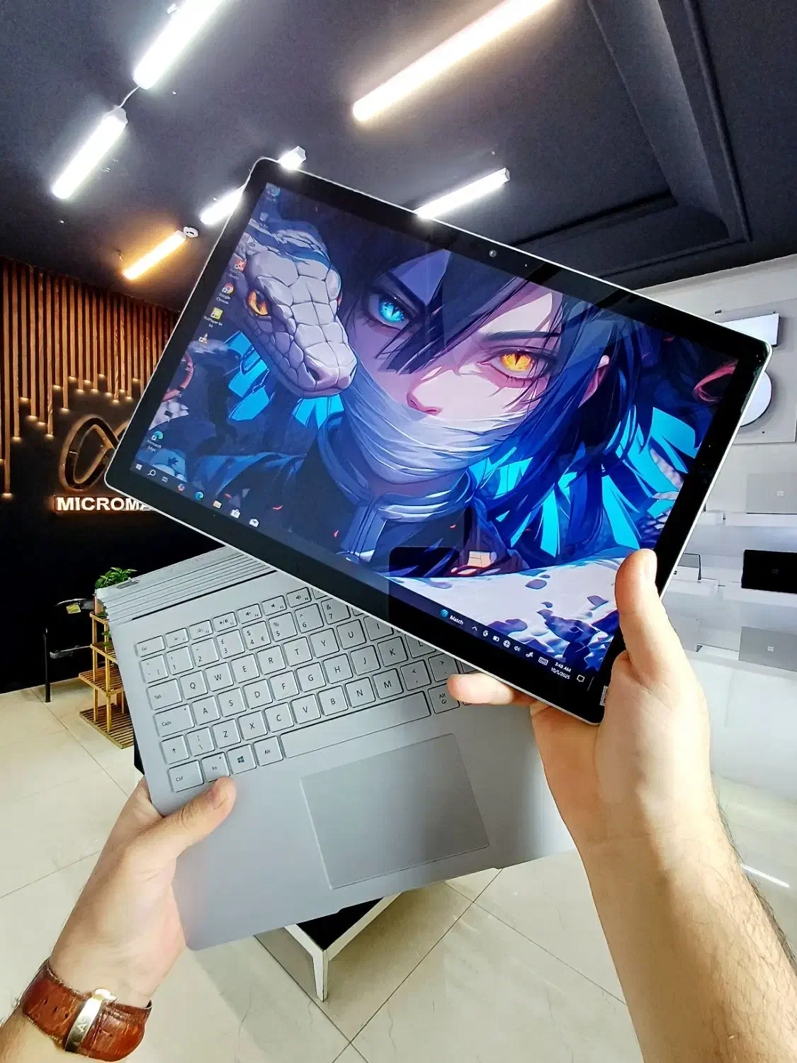 لپتاپ تبلت شو مایکروسافت سرفیس بوک Surface book|رایانه همراه|تهران, ونک|دیوار