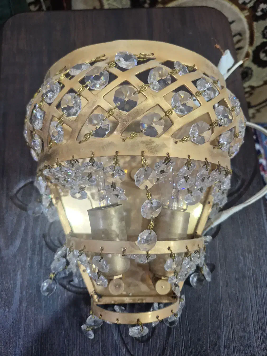 لوستر کوچک(چراغ خواب)|لوستر و چراغ آویز|بهبهان, |دیوار