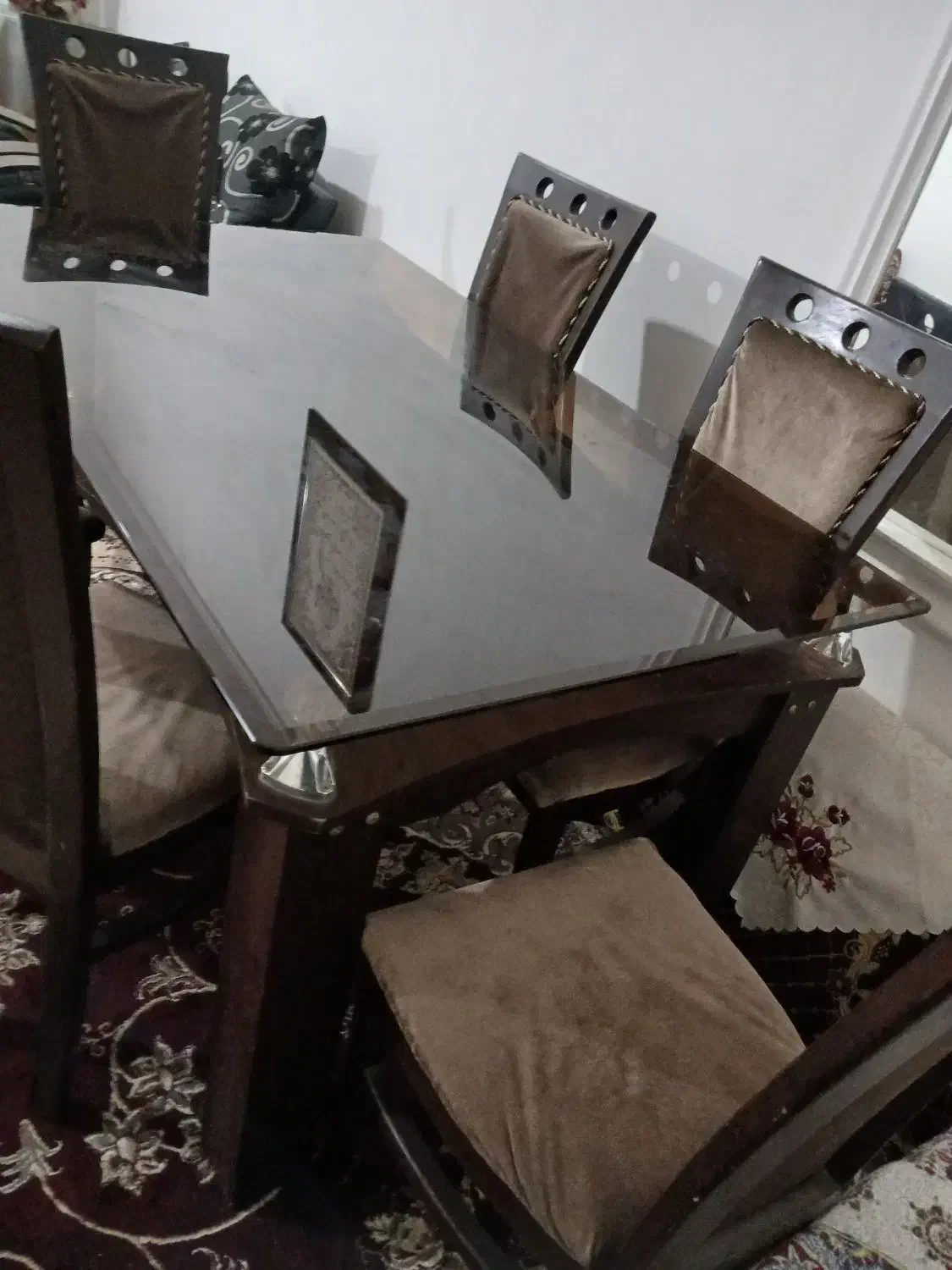 میز ناهارخوری|میز و صندلی غذاخوری|فاضل آباد, |دیوار